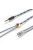 DD HIFI BC150B - Szimmetrikus ezüst fejhallgató kábel 4,4mm Pentaconn csatlakozóval - 145cm - LEMO
