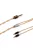 DD HIFI BC150G A2DC - Szimmetrikus ezüst és OCC fejhallgató kábel 4.4mm csatlakozóval - 200 cm