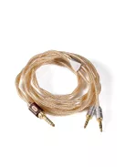 DD HIFI BC150G FLAT 3.5MM - Szimmetrikus ezüst és OCC fejhallgató kábel 4.4mm csatlakozóval - 145 cm
