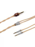 DD HIFI BC150G 3.5MM EXTENDED - Szimmetrikus ezüst és OCC fejhallgató kábel 4.4mm csatlakozóval - 145 cm