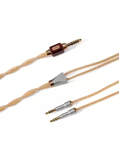   DD HIFI BC150G 3.5MM EXTENDED - Szimmetrikus ezüst és OCC fejhallgató kábel 4.4mm csatlakozóval - 145 cm