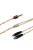 DD HIFI BC150G 4-PIN MINI XLR - Szimmetrikus ezüst és OCC fejhallgató kábel 4.4mm csatlakozóval - 200 cm