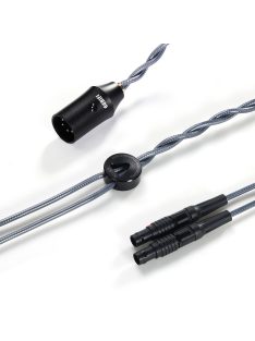   DD HIFI BC150XLR - Szimmetrikus ezüst fejhallgató kábel 4-Pin XLR csatlakozóval - 145cm - 2-Pin (Recessed)