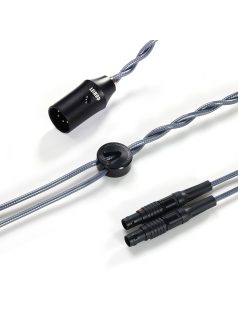   DD HIFI BC150XLR 2-PIN RECESSED - Szimmetrikus ezüst fejhallgató kábel 4-Pin XLR csatlakozóval - 145cm
