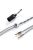 DD HIFI BC150XLR - Szimmetrikus ezüst fejhallgató kábel 4-Pin XLR csatlakozóval - 145cm - 3,5mm