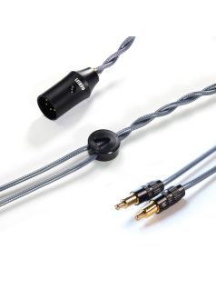   DD HIFI BC150XLR A2DC - Szimmetrikus ezüst fejhallgató kábel 4-Pin XLR csatlakozóval - 145cm