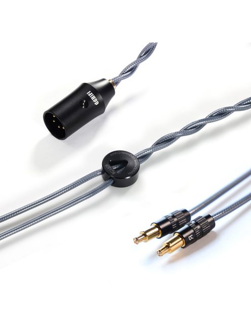 DD HIFI BC150XLR A2DC - Szimmetrikus ezüst fejhallgató kábel 4-Pin XLR csatlakozóval - 195cm
