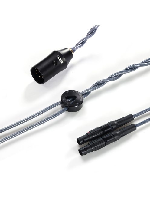 DD HIFI BC150XLR FOCAL LEMO - Szimmetrikus ezüst fejhallgató kábel 4-Pin XLR csatlakozóval - 195cm