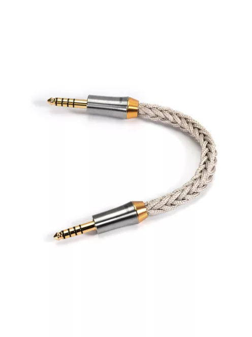 DD HIFI BC44 NET - Árnyékolt szimmetrikus audio jelkábel 4.4mm dugó csatlakozókkal - 10 cm