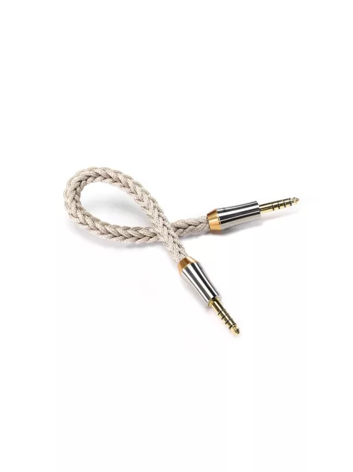 DD HIFI BC44 NET - Árnyékolt szimmetrikus audio jelkábel 4.4mm dugó csatlakozókkal - 15 cm