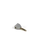 DD HIFI DJ30SE - Adapter 4,4mm szimmetrikus dugó és 3,5mm Jack aljzat csatlakozóval, szimmetrikus-egyvégű jelátalakítással