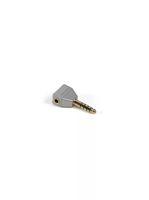DD HIFI DJ30SE - Adapter 4,4mm szimmetrikus dugó és 3,5mm Jack aljzat csatlakozóval, szimmetrikus-egyvégű jelátalakítással