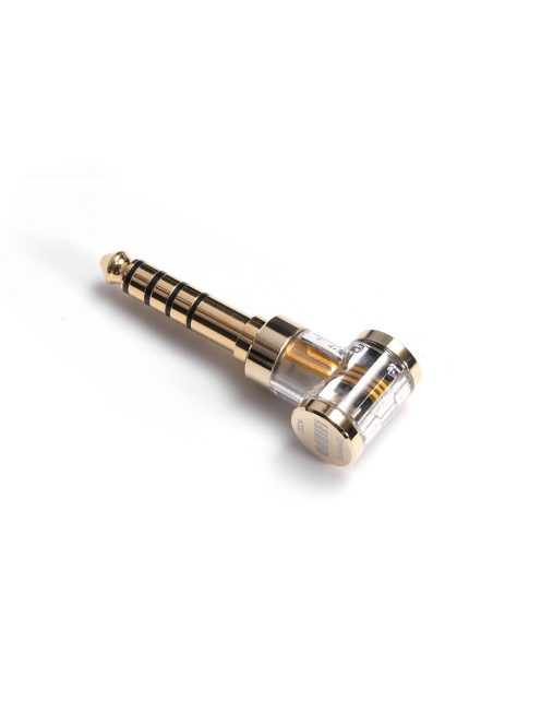DD HIFI DJ44AG - Adapter 4,4mm Pentaconn dugó és 2,5mm szimmetrikus aljzat aranyozott csatlakozóval - Fekete