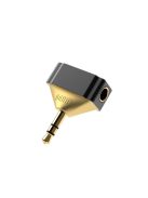DD HiFi DJ44 GOLD - Adapter 3,5mm dugó és 4,4mm aljzat csatlakozóval