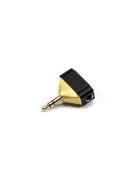 DD HiFi DJ44 GOLD - Adapter 3,5mm dugó és 4,4mm aljzat csatlakozóval