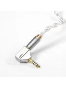 DD HIFI DJ44L - Adapter 4,4mm dugó és 4,4mm L-alakú aljzat csatlakozóval