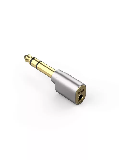 DD HIFI DJ65A (AL) - Adapter 6,35mm dugó és 3,5mm aljzat csatlakozóval