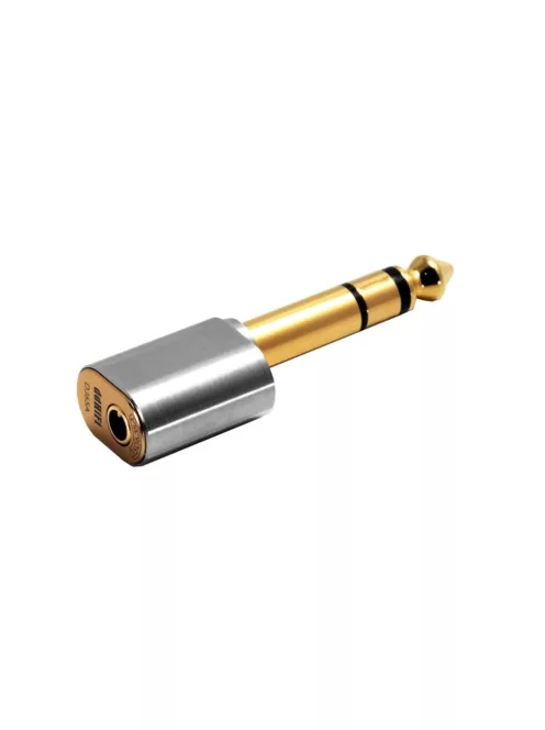 DD HIFI DJ65A - Adapter 6,35mm Jack dugó és 3,5mm Jack aljzat aranyozott csatlakozóval