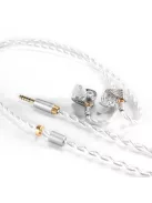 DD HIFI E14D SURFACE - Hibrid, öt meghajtós fülmonitor 4,4mm szimmetrikus kábellel