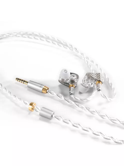 DD HIFI E14D SURFACE - Hibrid, öt meghajtós fülmonitor 4,4mm szimmetrikus kábellel