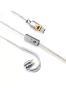 DD HIFI M110C - Type-C csatlakozójú mikrofonos OFC fülhallgató kábel beépített USB DAC és fejhallgató-erősítővel, 32bit 384kHz PCM - 2-PIN