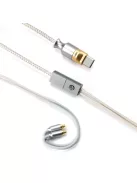 DD HIFI M110C - Type-C csatlakozójú mikrofonos OFC fülhallgató kábel beépített USB DAC és fejhallgató-erősítővel, 32bit 384kHz PCM - MMCX