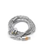 DD HIFI M198C - Univerzális Type-C csatlakozójú OCC fülhallgató kábel DAC és mikrofonnal 32bit 384kHz PCM DSD256 - MMCX