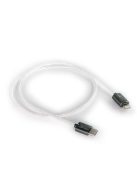 DD HIFI MFI06 - OTG adatkábel Lightning dugó és USB Type-C dugó csatlakozóval - 500 mm - 180°