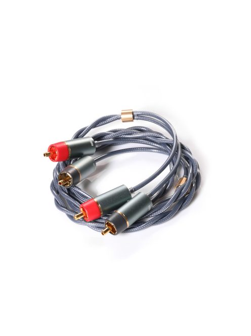 DD HIFI RC30B - Sztereó jelkábel 2x RCA dugó és 2x RCA dugó aranyozott csatlakozókkal - 120cm