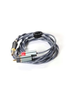   DD HIFI RC40A - Sztereó jelkábel 4,4mm dugó és 2x RCA dugó aranyozott csatlakozókkal - 120cm