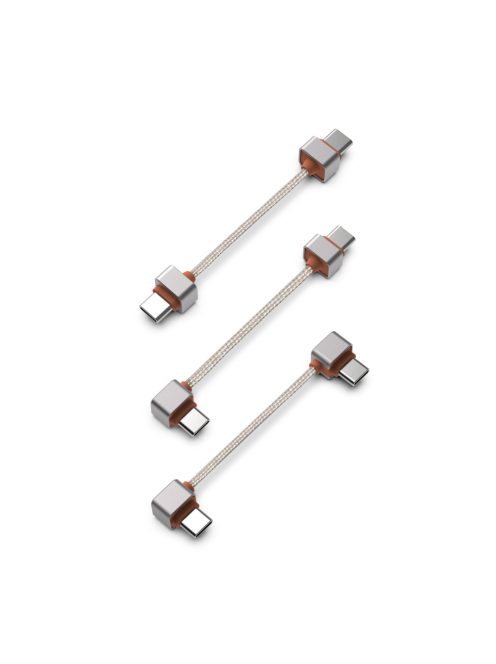 DD HIFI TC03 - OTG adatkábel USB-C dugó és USB-C dugó csatlakozóval - Egyenes/L-alakú