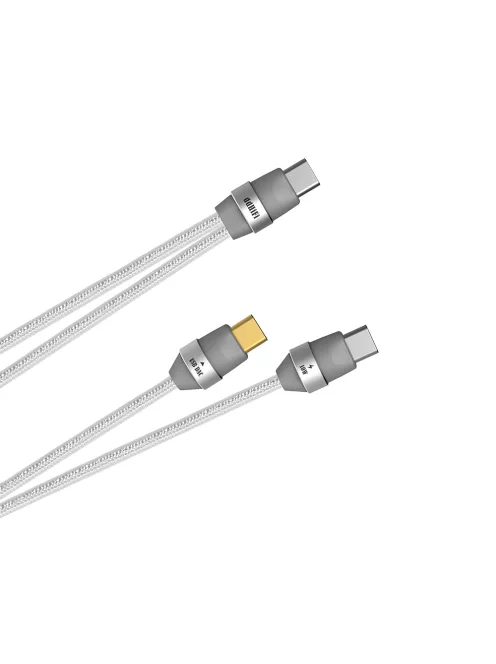 DDHIFI TC05M3 - OTG Y-adatkábel USB Type-C dugó és két Type-C csatlakozóval