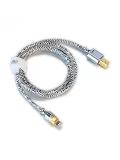   DD HIFI TC07BL - OTG adatkábel USB-B dugó és Lightning dugó csatlakozóval - 100cm