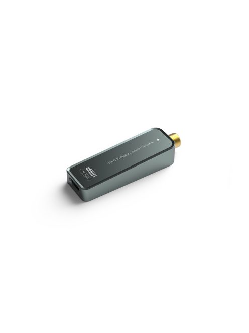 DD HIFI TC100S - Digitális adapter RCA Koax aljzat és USB Type-C aljzat csatlakozóval