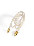 DD HIFI TC19BC COMET GOLD - OTG kábel USB-B dugó és USB-C dugó csatlakozóval