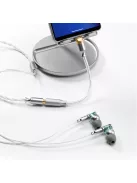 DD HIFI TC35CM2 - Hordozható USB-C DAC és fejhallgató-erősítő 3,5 mm-es kimenettel 32bit/384kHz