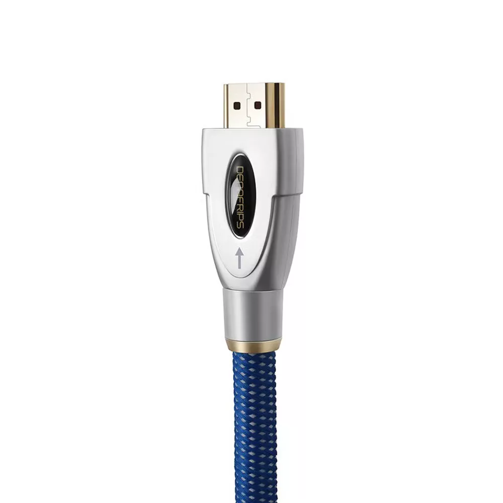 Denafrips I2S HDMI kábel aranyozott érintkezői és acél csatlakozóháza