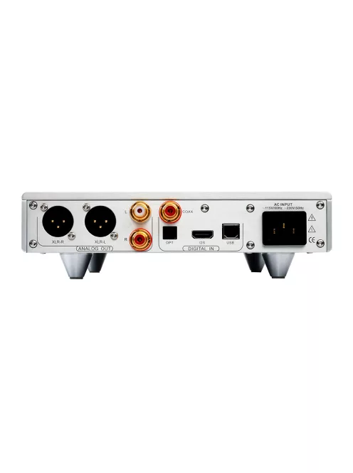 DENAFRIPS ENYO 15TH - Hi-fi nagyteljesítményű asztali szimmetrikus R-2R DAC 1536kHz DSD1024 - ezüst