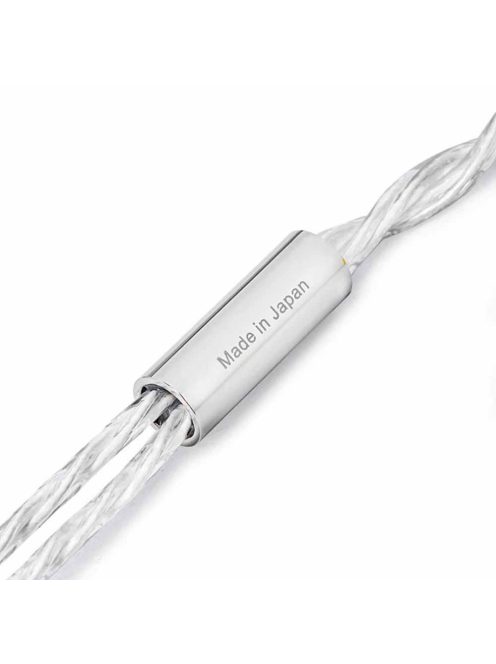 FINAL AUDIO A10000 - Egy dinamikus meghajtós prémium In-ear monitor fülhallgató ezüstözött MMCX kábellel