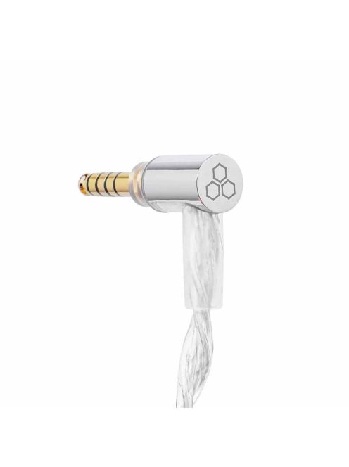 FINAL AUDIO A10000 - Egy dinamikus meghajtós prémium In-ear monitor fülhallgató ezüstözött MMCX kábellel