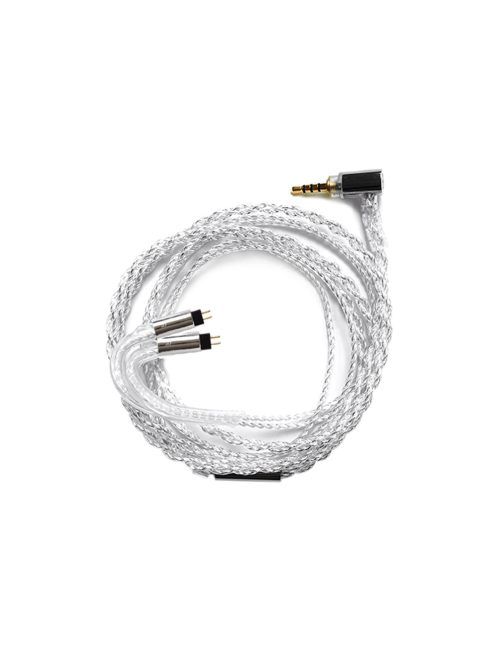FINAL AUDIO C106 CABLE - Ezüstözött OFC fülhallgató kábel - 2.5mm - 2-Pin