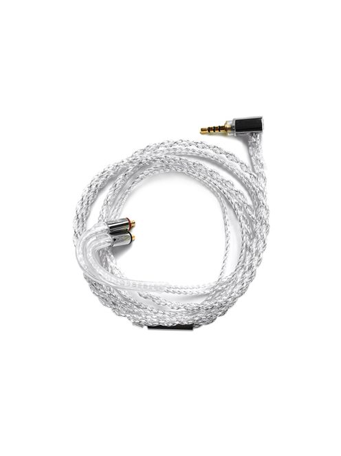 FINAL AUDIO C106 CABLE - Ezüstözött OFC fülhallgató kábel - 2.5mm - MMCX
