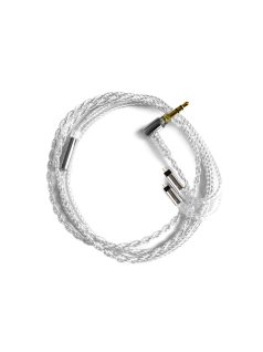   FINAL AUDIO C106 CABLE - Ezüstözött OFC fülhallgató kábel - 3.5mm - 2-Pin