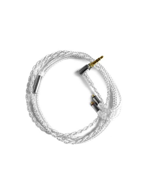 FINAL AUDIO C106 CABLE - Ezüstözött OFC fülhallgató kábel - 3.5mm - MMCX