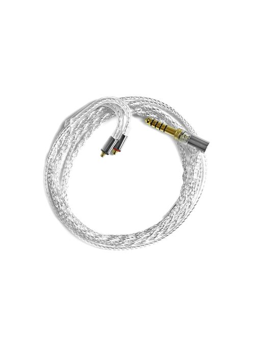 FINAL AUDIO C106 CABLE - Ezüstözött OFC fülhallgató kábel - 4.4mm - MMCX
