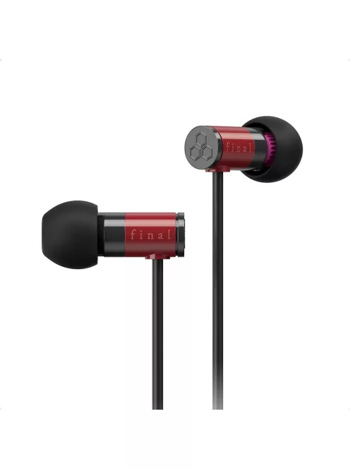FINAL AUDIO E1000 - Egy dinamikus meghajtós In-ear fülhallgató - Piros