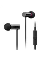 FINAL AUDIO E1000C - Egy dinamikus meghajtós In-ear fülhallgató mikrofonnal - Fekete