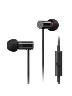  FINAL AUDIO E1000C - Egy dinamikus meghajtós In-ear fülhallgató mikrofonnal - Fekete