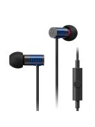 FINAL AUDIO E1000C - Egy dinamikus meghajtós In-ear fülhallgató mikrofonnal - Kék