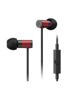 FINAL AUDIO E1000C - Egy dinamikus meghajtós In-ear fülhallgató mikrofonnal - Piros